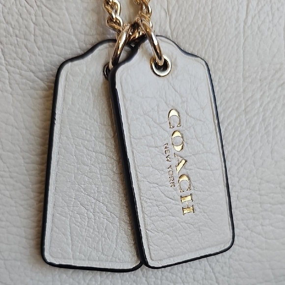 Coach 37167 Mercer Chalk Leather Satchel/shoulder Bag NWOT - Picture 4 of 11